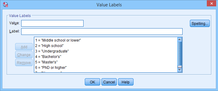 SPSS Label Cleaning Tool Results 1