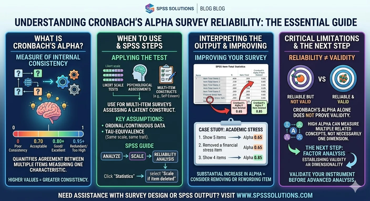 Cronbach's Alpha Survey Reliability